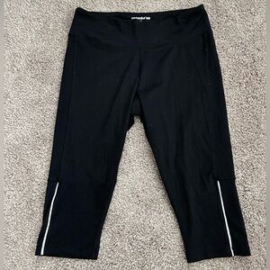 Yoga Cotton Capris Athletic Pants